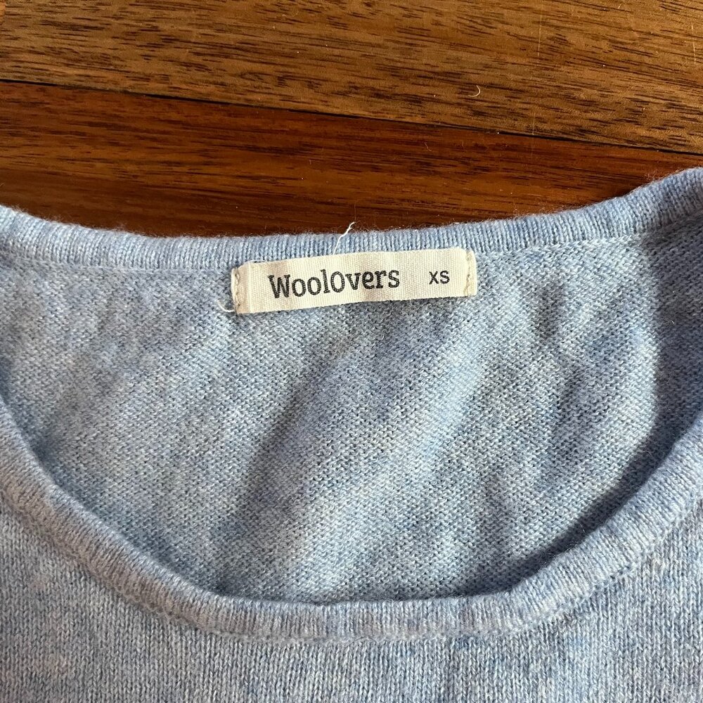 Two-Tone Color-Block Woolovers Wool-And-Cashmere … - image 3